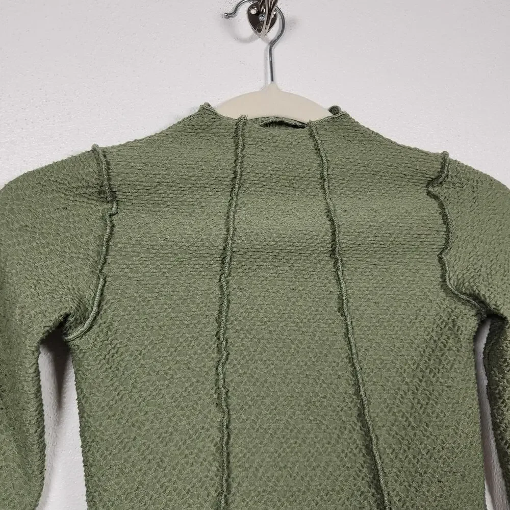 Art Class Girls Youth Medium 8 Target Boho Hippie Green Nature Long Sleeve